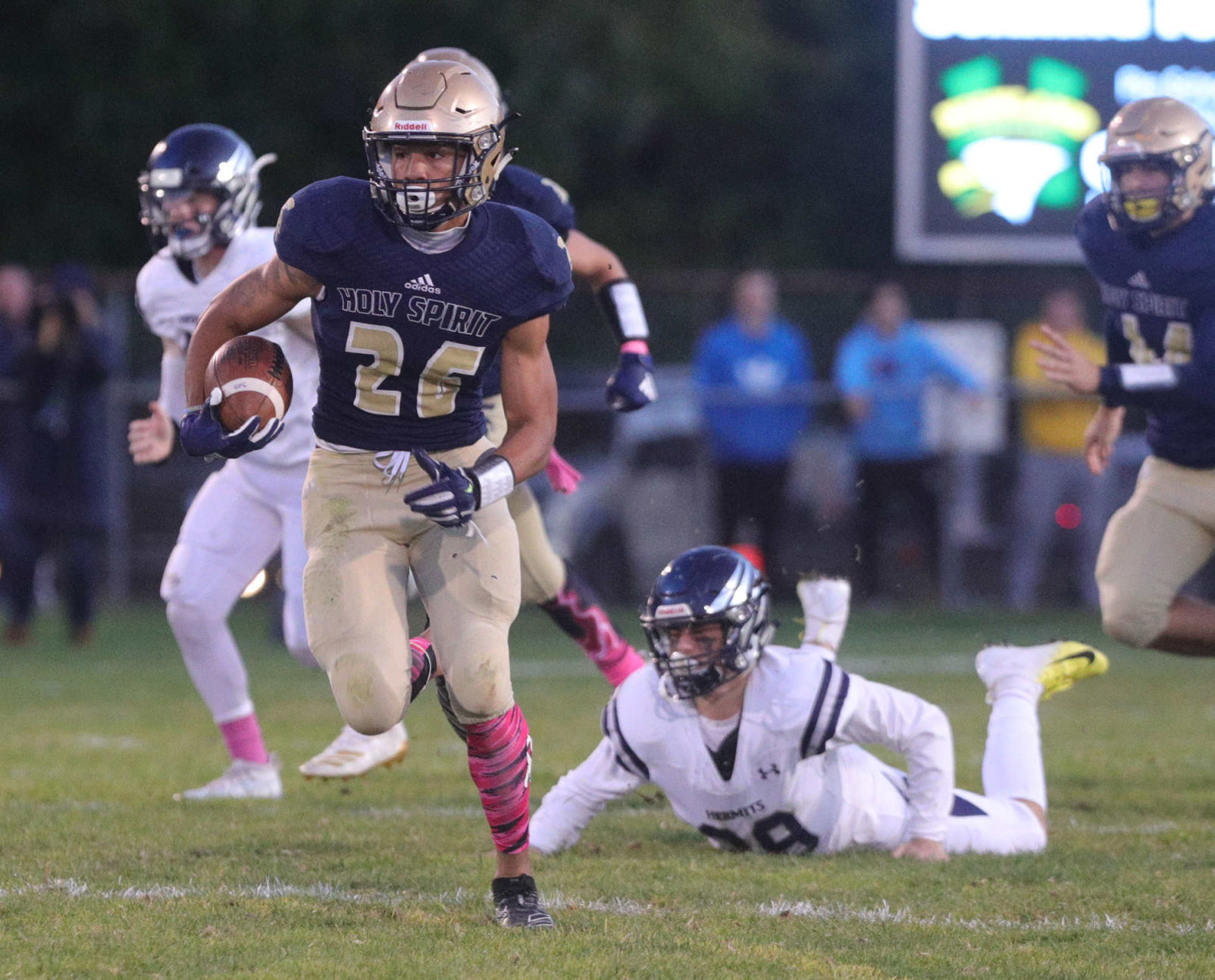 St. Augustine Prep vs Holy Spirit football game
